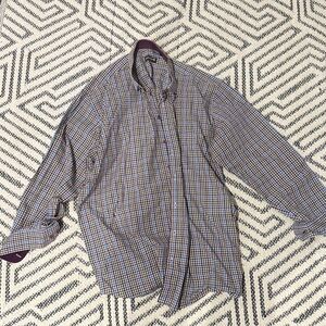 Classic Multicolor Checkered Dress Shirt